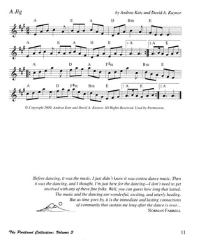 The Portland Collection, Volume 3 - Contra Music in the Pacific Northwest - edited by Susan Songer and Clyde Curley