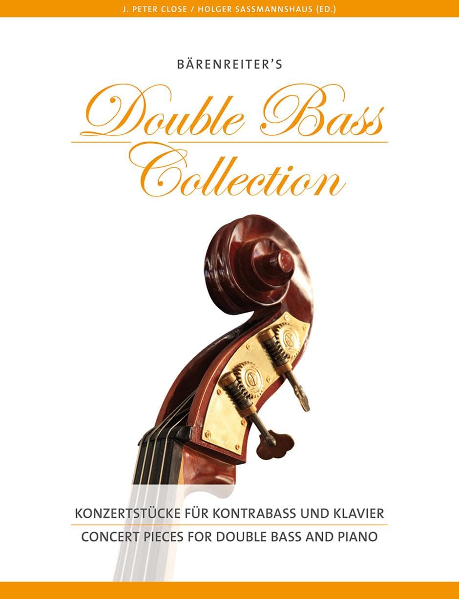 Double Bass Collection: Concert Pieces for Double Bass and Piano - edited by J Peter Close and Holger Sassmannshaus - Barenreiter