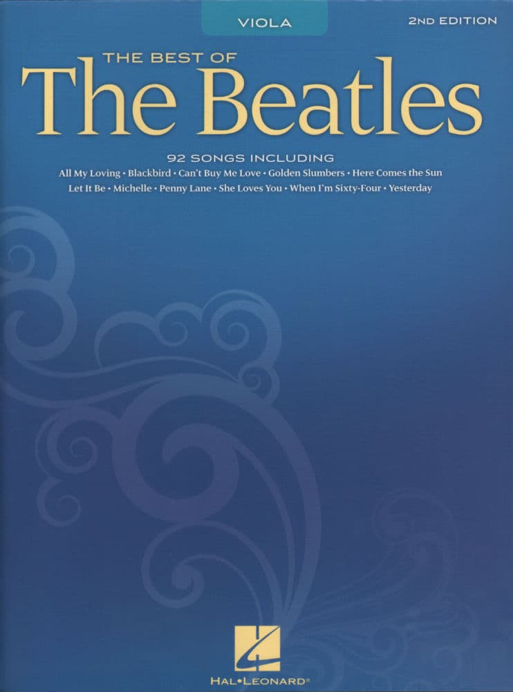 The Best of the Beatles: 89 Songs - Viola solo - Hal Leonard Publication