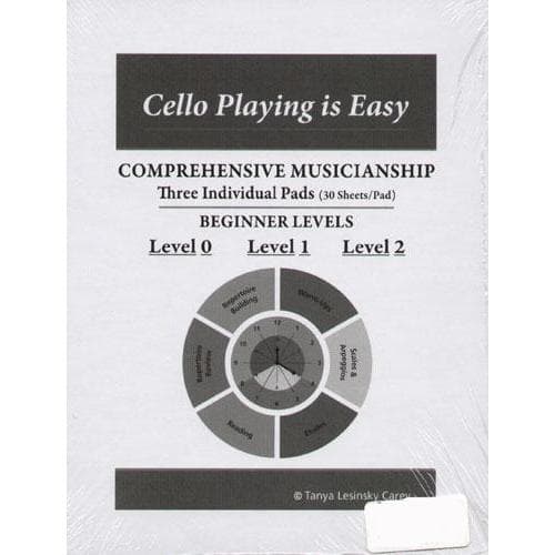 Cello Playing Is Easy: Part  3 Individual Pads Beginner Levels
