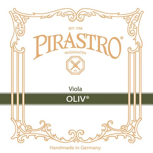 Pirastro Oliv Rigid Viola String Set - 4/4 size