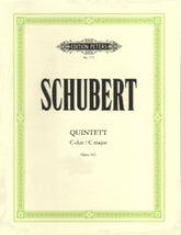 Schubert, Franz - Quintet In C Major, Op 163, D 956 - PARTS ONLY - Peters Edition
