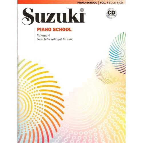 Suzuki Piano School Method Book and CD, Volume 4, Performed by Azuma