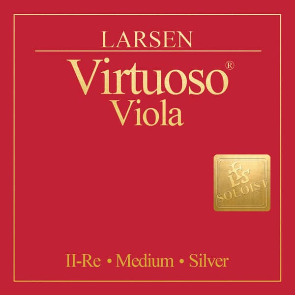Larsen Virtuoso Viola String Set Loop End Soloist