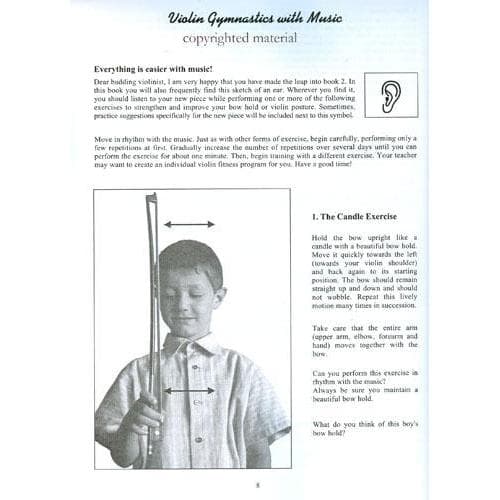 Step by Step Volume 2A (Mother Tongue Method) Arranged by Kerstin Wartberg For Violin Published by Alfred Music Publishing