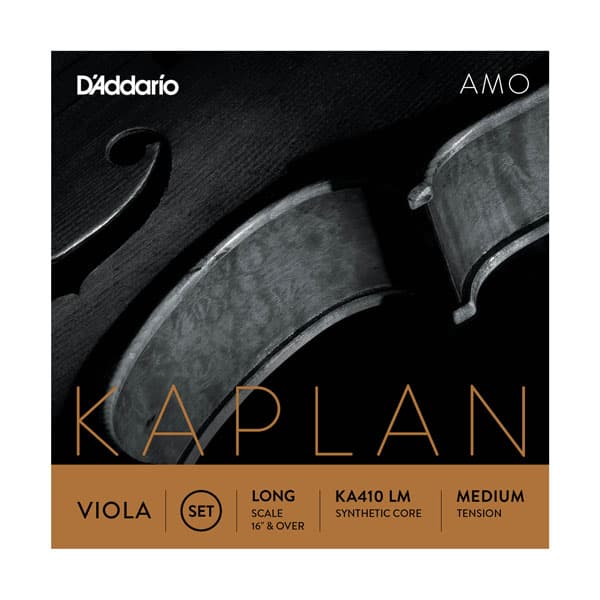 Kaplan Amo Viola String Set - Long Scale - Medium Gauge