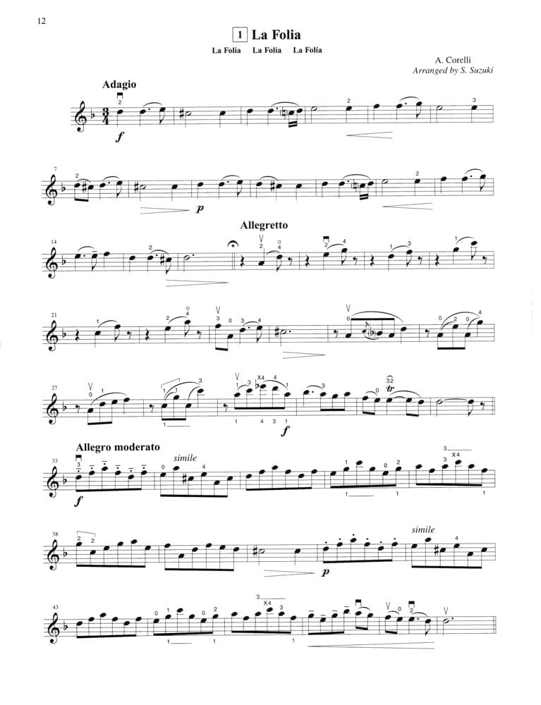 Suzuki Violin School Method Book and CD, Volume 6