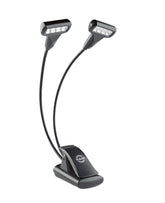 K&M T-Model Double 4-LED FlexLight for Music Stands - Black