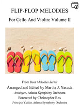 Yasuda, Martha - Flip-Flop Melodies For Cello and Violin, Volume II, 2nd Edition - Digital Download