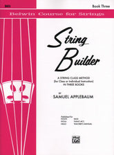 Applebaum, Samuel - String Builder - Book 3 for Double Bass - Belwin/Mills Publication