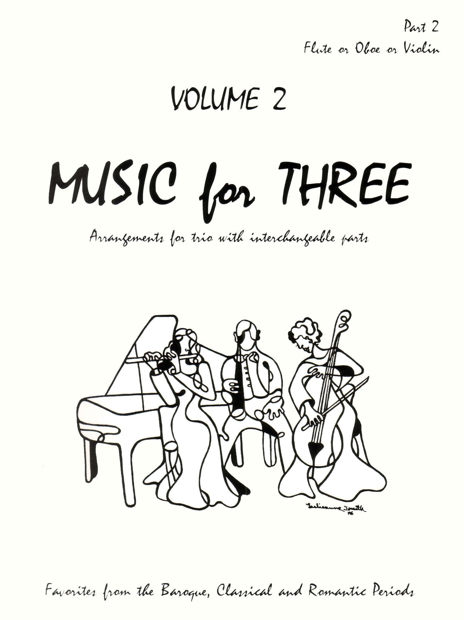 Music for Three Volume 2 Part 2 Violin, Oboe or Flute Published by Last Resort Music