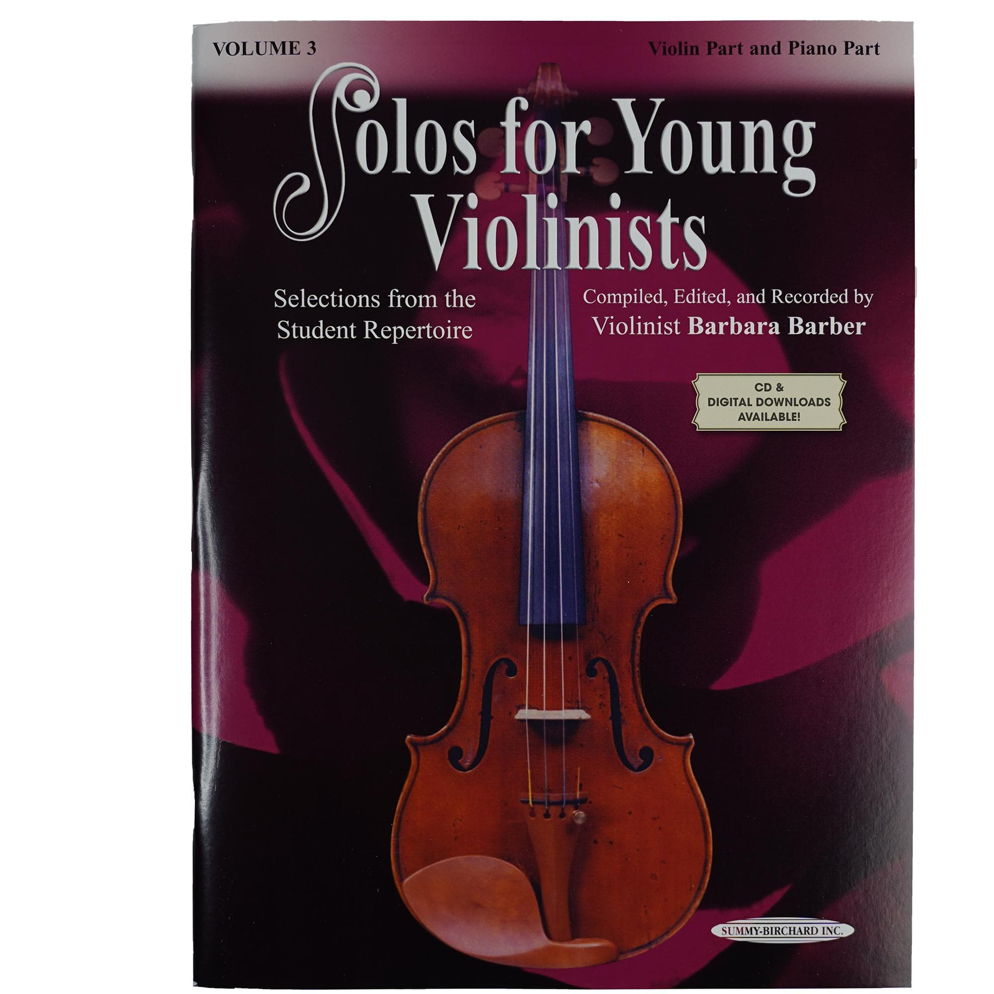 Barber Solos for Young Violinists Vol. 3 Sheet Music