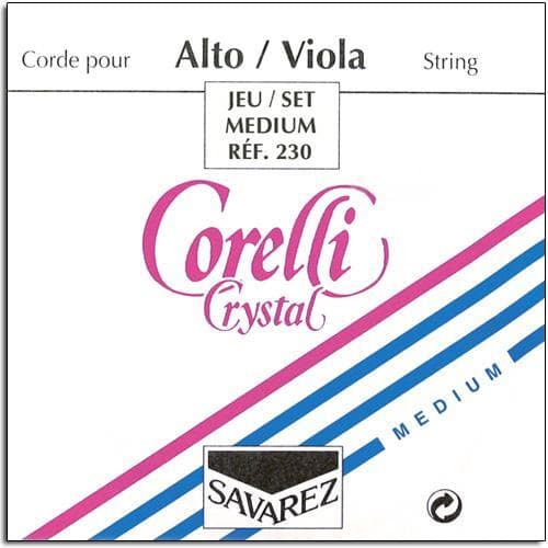 Corelli Crystal Viola String Set 4/4 size Medium Gauge