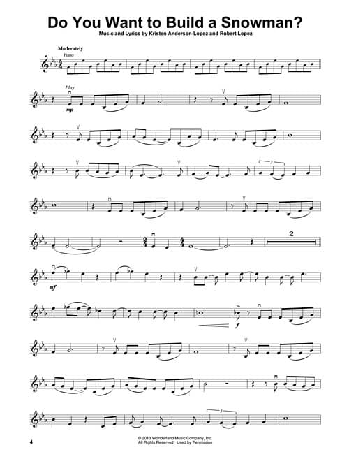 Anderson-Lopez, Kristen and Lopez, Robert - Violin Play-Along, Vol 48, Frozen - Violin with Audio Play-Along - Hal Leonard