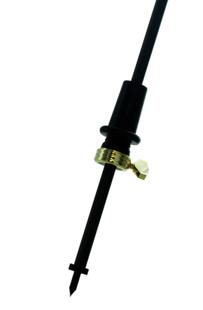 Carbon Fiber Cello Endpin with Ebony Plug 18" Long