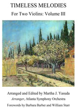 Yasuda, Martha - Timeless Melodies For Violin and Viola, Volume II - Digital Download