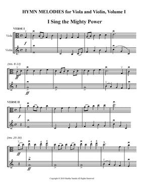 Yasuda, Martha - Hymn Melodies For Viola and Violin, Volume I - Digital Download