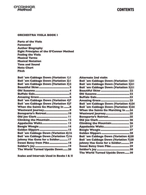 O'Connor Method for Orchestra Book I - Viola Part (2nd Violin) - Digital Download