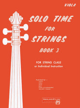 Etling, Forest - Solo Time For Strings, Book 3 - Viola - Alfred Music Publishing