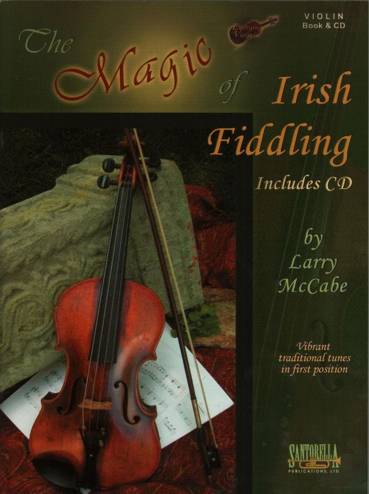 McCabe, Larry - The Magic of Irish Fiddling - Violin - Book/CD set - Santorella Publications