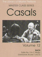 Pablo Casals Master Class Series Volume 12 DVD