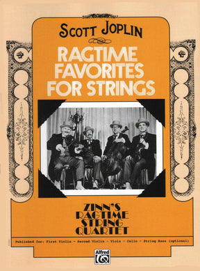 Joplin, Scott - Ragtime Favorites for Strings - Violin 1 part - arranged by William Zinn - Belwin-Mills Publishing