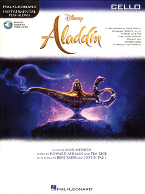 Disney's Aladdin - Instrumental Play-Along - for Cello with Online Audio - Hal Leonard