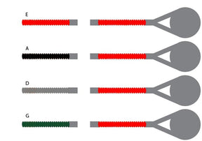 Super-Sensitive Red Label Violin String Set - 1/4 Size - Medium Gauge