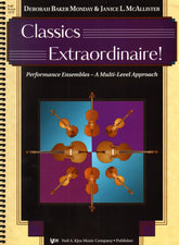 Classics Extraordinaire! - by Deborah Baker Monday & Janice L. McAllister - Full Score - Neil A Kjos Music Company