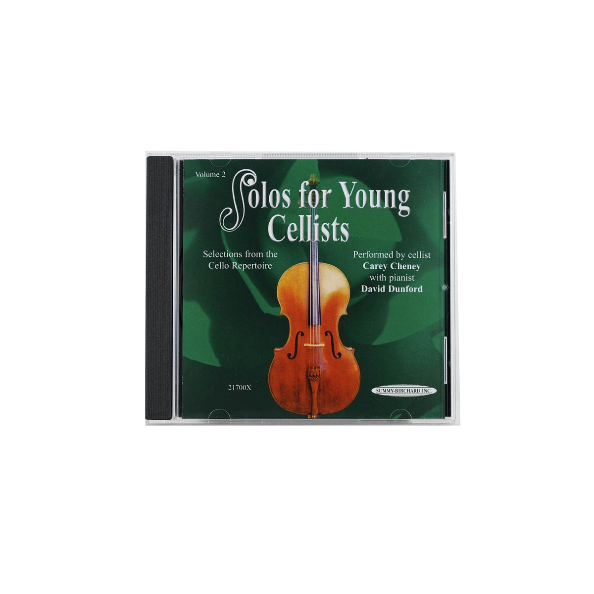 Solos for Young Cellists: Volume 2 CD by Carey Cheney