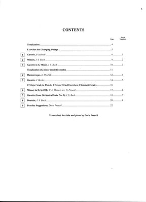 Suzuki Viola School Method Book and CD, Volume 3