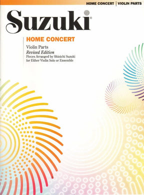 Home Concert - Violin - arranged by Shinichi Suzuki - Alfred Music Publishing