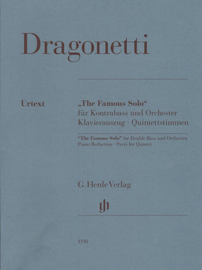 Dragonetti - "The Famous Solo", for Bass and Pno