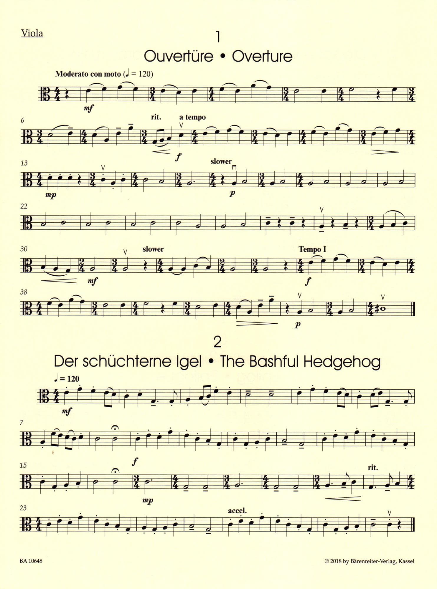 Speckert, George - Don't Feed the Animals - for String Ensemble - Barenreiter