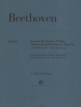Beethoven, Ludwig - Triple Concerto in C Major Op 56 for Violin, Cello and Piano - Henle Verlag URTEXT Edition