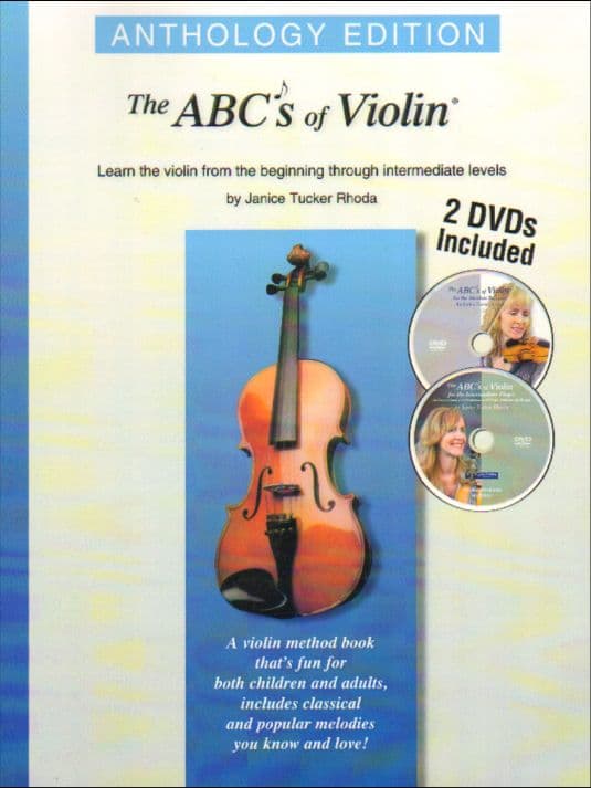 Rhoda, Janice Tucker - The ABCs of Violin, Anthology Edition - Book/2-DVD set - Carl Fischer Edition