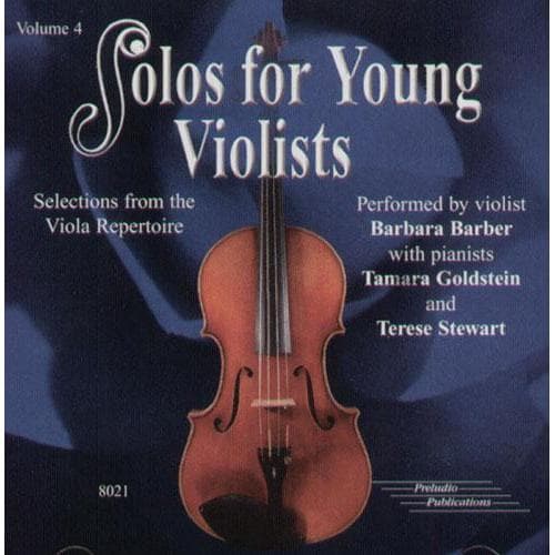 Solos for Young Violists Volume 4 CD by Barbara Barber Published by Alfred Music Publishing