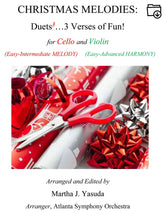 Yasuda, Martha - Christmas Melodies For Cello and Violin: Duets to the 3rd power - Digital Download