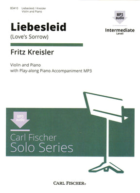 Kreisler, Fritz - Liebesleid - for Violin and Piano - includes Online Audio - Carl Fischer Edition