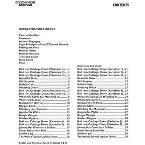 O'Connor Method for Orchestra Book I - Viola Part (2nd Violin)
