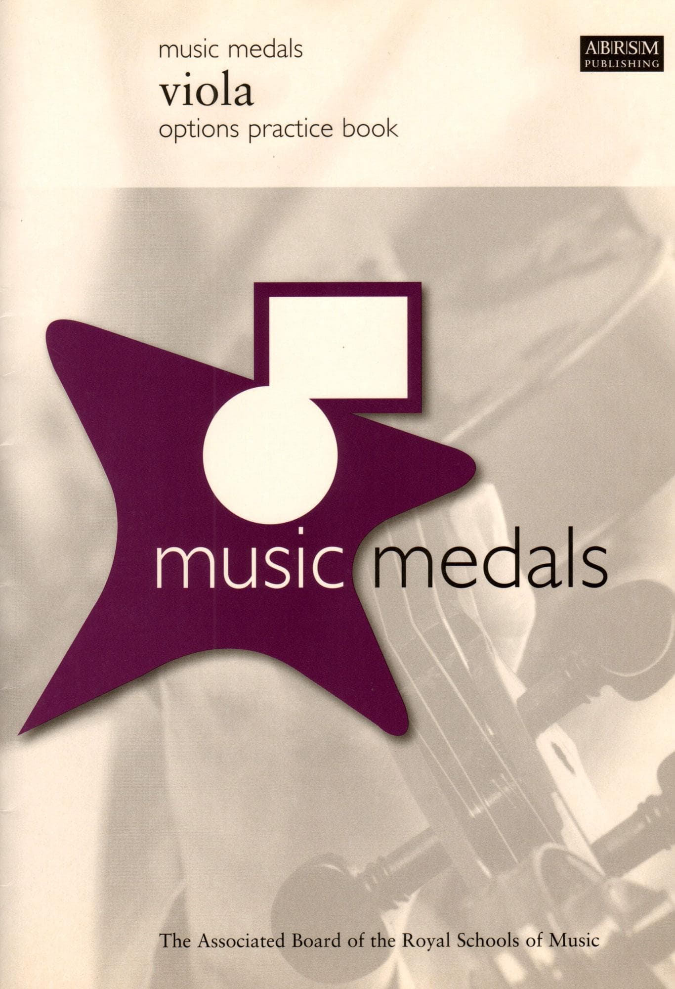 Music Medals: Viola, Options Practice Book