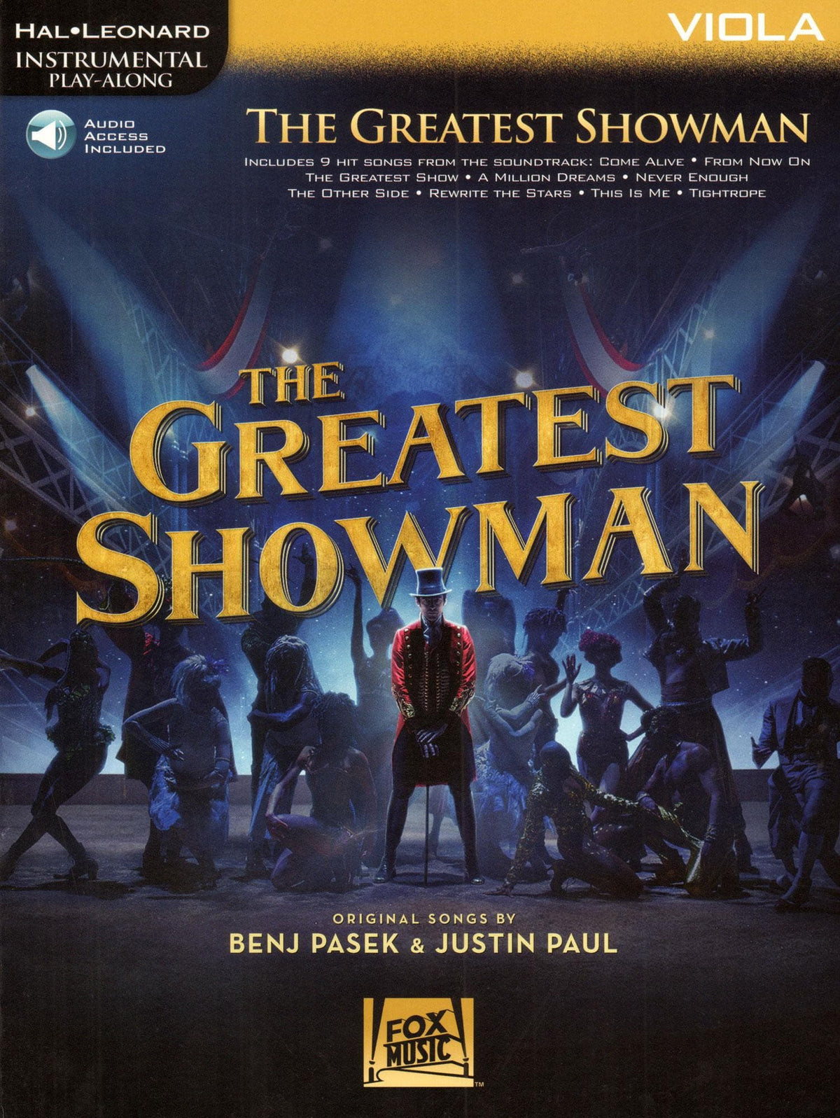 The Greatest Showman - Instrumental Play-Along - for Viola with Online Audio - Hal Leonard