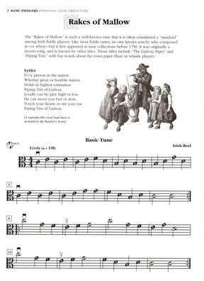 Basic Fiddlers Philharmonic - Celtic Fiddle Tunes - Viola Book - by Dabczynski & Phillips - Alfred Publishing