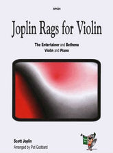 Joplin, Scott - Joplin Rags for Violin - for Violin and Piano - arranged by Pat Goddard - Spartan Press
