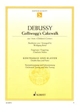 Debussy, Claude - Golliwogg's Cakewalk - Bass and Piano - Schott Edition