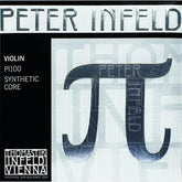 Peter Infeld (PI) Violin SET with Platinum Plated E String and Silver Wound D String Medium Gauge