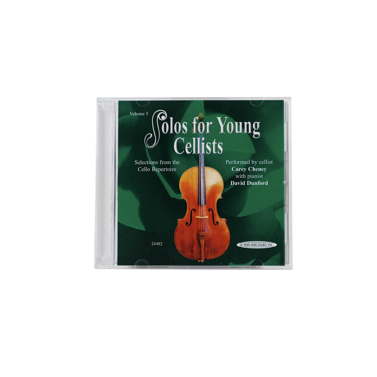 Solos for Young Cellists: Volume 5 CD by Carey Cheney