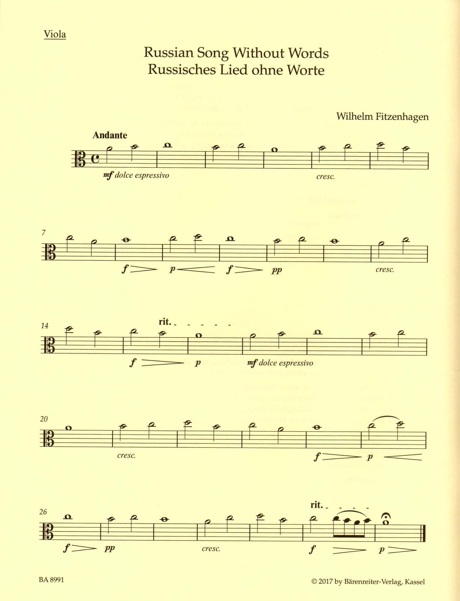 Sassmannshaus Viola Recital Album Volume 2