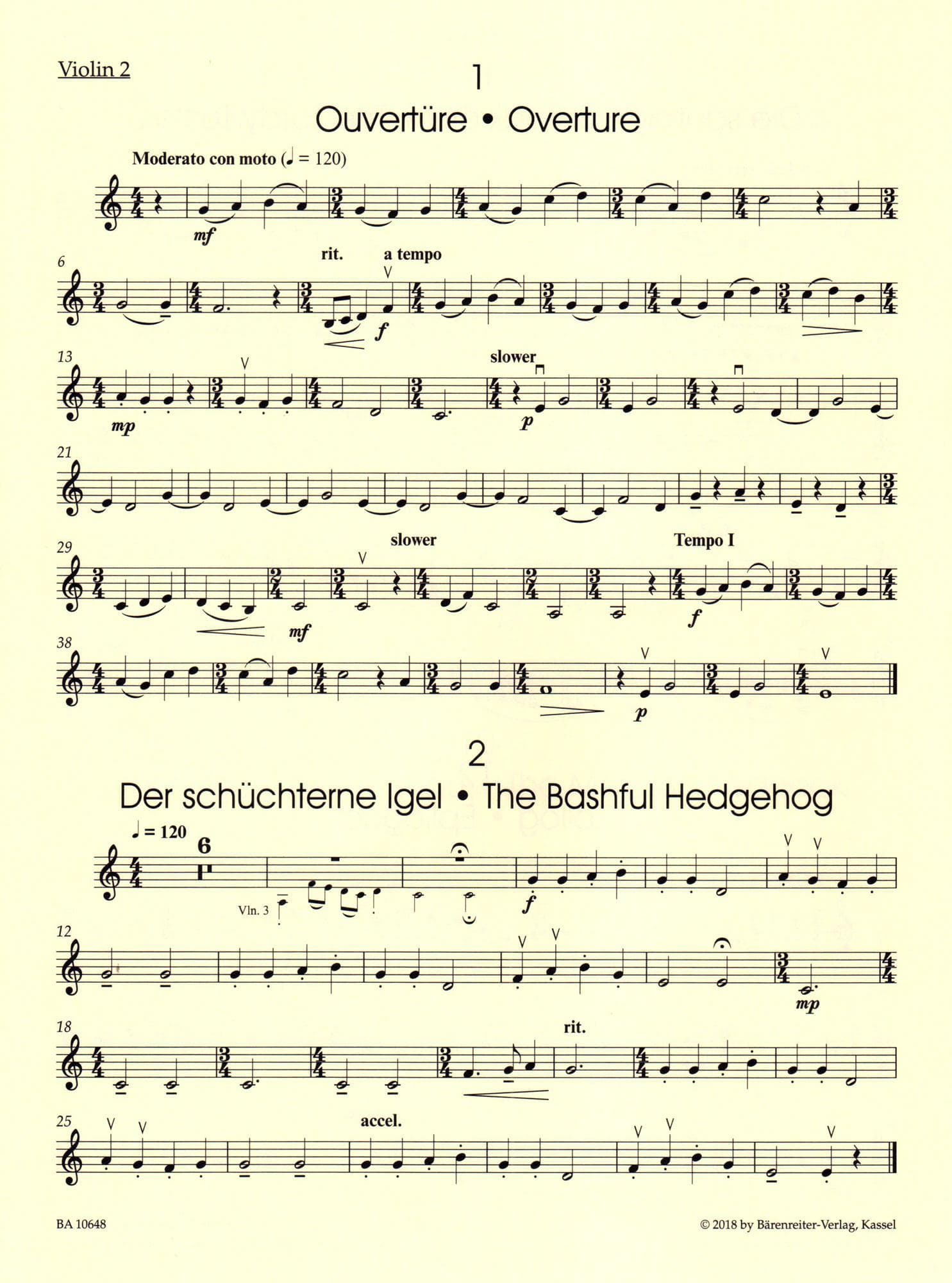 Speckert, George - Don't Feed the Animals - for String Ensemble - Barenreiter