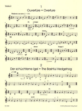 Speckert, George - Don't Feed the Animals - for String Ensemble - Barenreiter